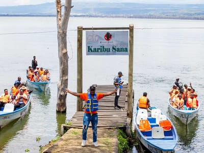 1-Day Hellsgate, Olkaria Geothermal Spa & Crescent Island