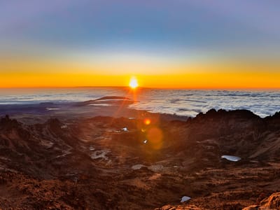Mt. Kenya 24-Hour Dash - Naromoru Route to Lenana Peak