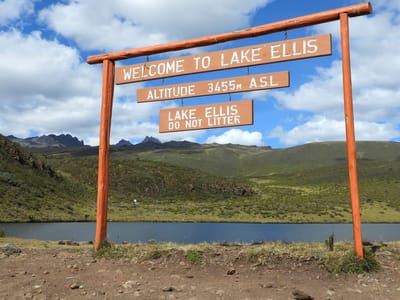 Lake Ellis, Mt. Kenya