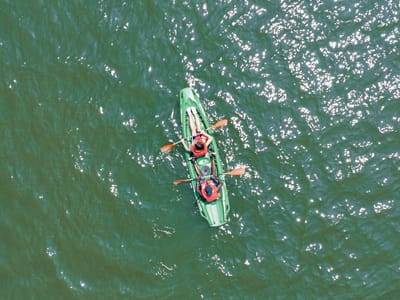 Kayaking on Lake Victoria
